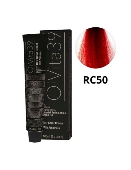 Oivita39 Nº Rc 50 Rojo Intenso – Tinte Profesional 100 Ml
