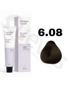 Kin Cosmetics Kincrem Color Vegan – 6.08 Rubio Oscuro Mate – 100ml
