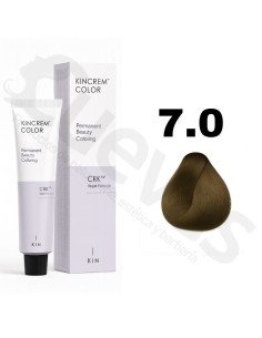 Kin Cosmetics Kincrem Color Vegan – 7.0 Rubio Medio – 100ml