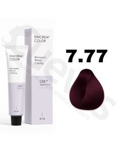 Kin Cosmetics Kincrem Color Vegan – 7.77 Rubio Medio Violeta Intenso – 100ml
