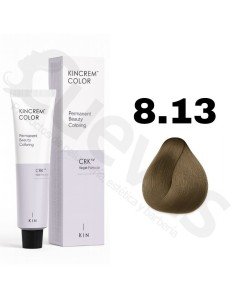 Kin Cosmetics Kincrem Color Vegan – 8.13 Rubio Claro Ceniza Dorado – 100ml