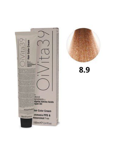 Oivita 39 Tinte Sin Amoniaco – Nº 8.9 Chocolate – 100 Ml