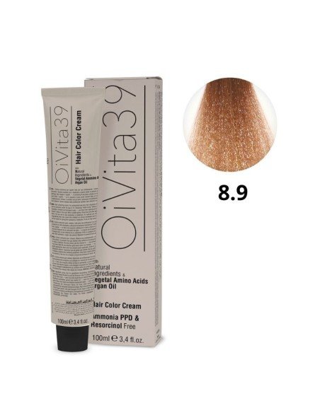 Oivita 39 Tinte Sin Amoniaco – Nº 8.9 Chocolate – 100 Ml