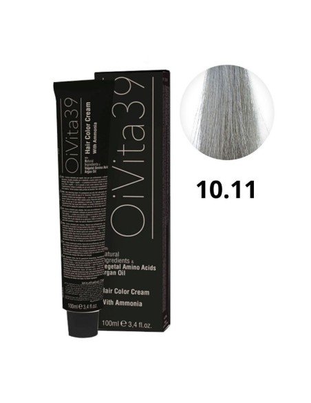 Oivita39 Nº 10.11 Rubio Platino Ceniza Intenso – Tinte Profesional 100 Ml