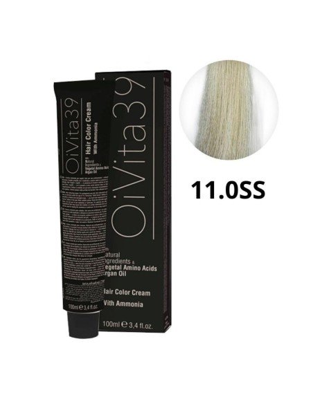 Oivita39 Nº 11.0s Superaclarante Rubio Platino – Tinte Profesional 100 Ml