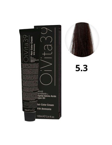 Oivita39 Nº 5.3 Castaño Claro Dorado – Tinte Profesional 100 Ml