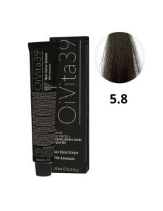 Oivita39 Nº 5.8 Castaño Claro Mate – Tinte Profesional 100 Ml