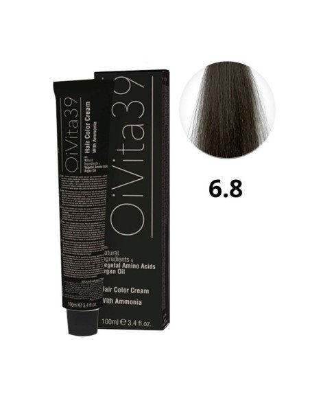 Oivita39 Nº 6.8 Rubio Oscuro Mate – Tinte Profesional 100 Ml