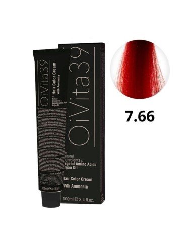 Oivita39 Nº 7.66 Rojo Intenso – Tinte Profesional 100 Ml