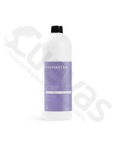 Kin Cosmetics Kinmaster No Yellow Champú Matizador Antiamarillo 1000 Ml