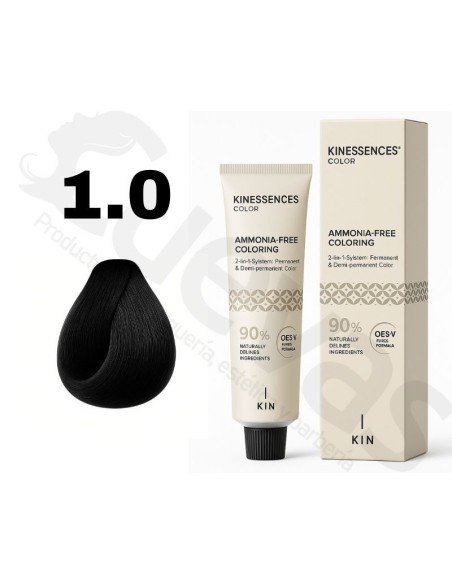 Kinessences Tinte Sin Amoniaco 1.0 Negro Natural 100 Ml