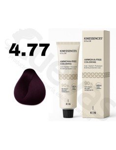 Kinessences Tinte Sin Amoniaco 4.77 Castaño Medio Violeta Intenso 100 Ml