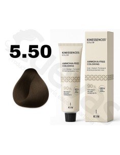 Kinessences Tinte Sin Amoniaco 5.50 Castaño Claro Marrón 100 Ml