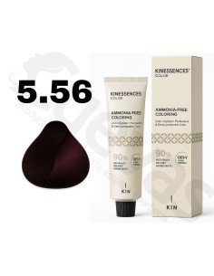 Kinessences Tinte Sin Amoniaco 5.56 Castaño Claro Caoba 100 Ml