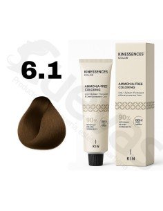 Kinessences Tinte Sin Amoniaco 6.1 Rubio Oscuro Ceniza 100 Ml