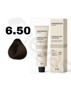Kinessences Tinte Sin Amoniaco 6.50 Rubio Oscuro Marrón Chocolate 100 Ml