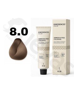 Kinessences Tinte Sin Amoniaco 8.0 Rubio Claro Natural 100 Ml