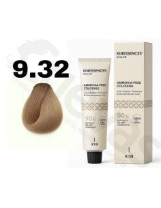 Kinessences Tinte Sin Amoniaco 9.32 Rubio Muy Claro Beige 100 Ml