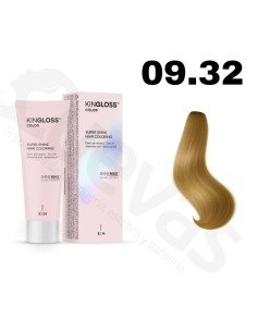 Kingloss Tinte Sin Amoniaco 09.32 50 Ml
