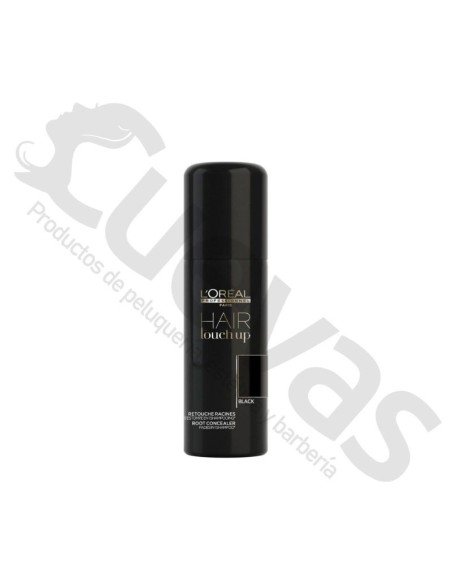L'Oreal Hair Touch Up Black Negro Spray Cubre Raíces 75 Ml