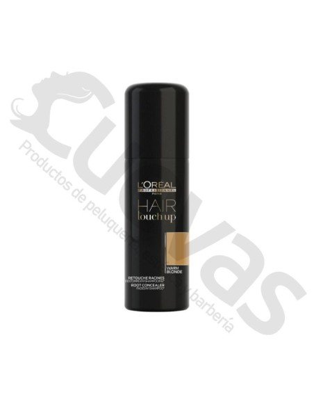 L'Oreal Hair Touch Up Warm Blonde Rubio Cálido Spray Cubre Raíces 75 Ml