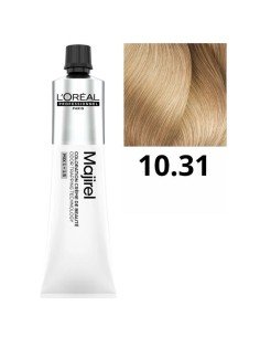 L'oreal Professionnel Majirel - Nº 10.31 Rubio Platino Dorado Ceniza - 50 Ml
