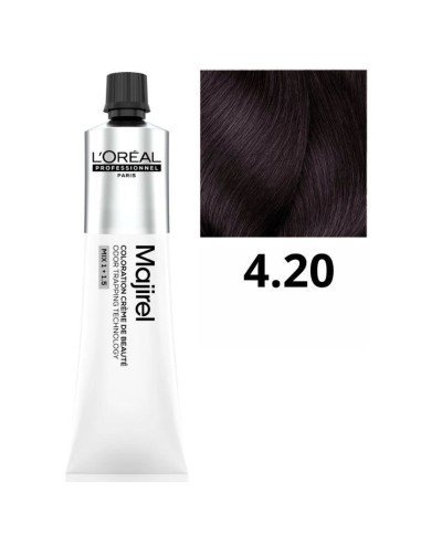 L'oreal Professionnel Majirouge - Nº 4.20 Castaño Violin Intenso - 50 Ml