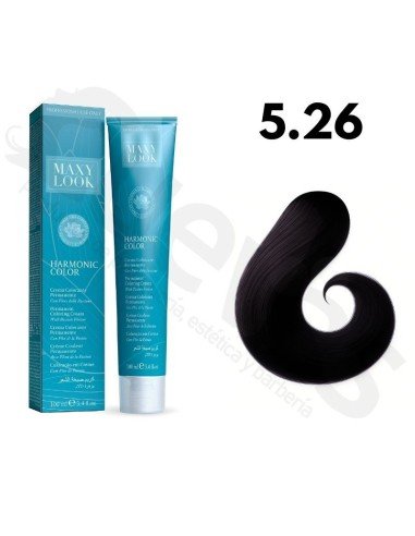 Tinte Maxylook 5.26 Castaño Claro Violeta Rojizo 100 Ml