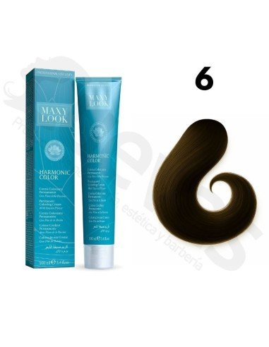 Tinte Maxylook 6 Rubio Oscuro 100 Ml