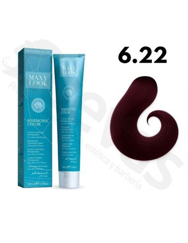 Tinte Maxylook 6.22 Rubio Oscuro Violeta Intenso 100 Ml