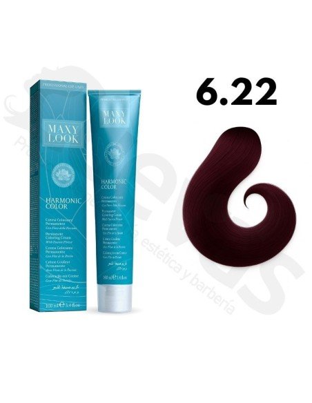 Tinte Maxylook 6.22 Rubio Oscuro Violeta Intenso 100 Ml