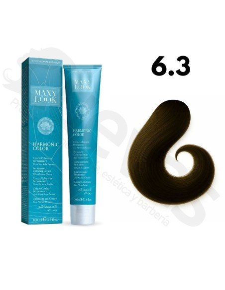 Tinte Maxylook 6.3 Rubio Oscuro Dorado 100 Ml