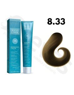 Tinte Maxylook 8.33 Rubio Claro Dorado Intenso 100 Ml
