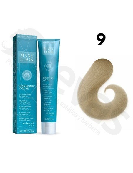 Tinte Maxilook 9 Rubio Clarísimo 100 Ml