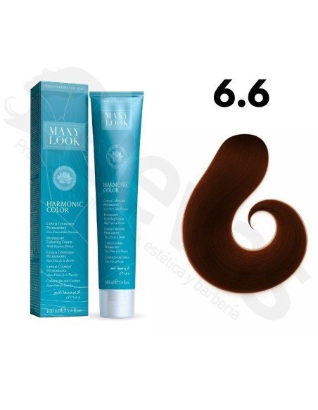 Tinte Maxylook 6.6 Rubio Oscuro Rojo 100 Ml