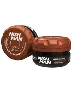 Nishman cera mate pasta definidora fijacioón media 100 ml