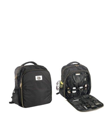The Shave Factory mochila barbero negra