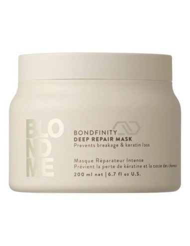 Schwarzkopf Professional Blondme Deep Repair Mask Mascarilla Reparadora 200 Ml