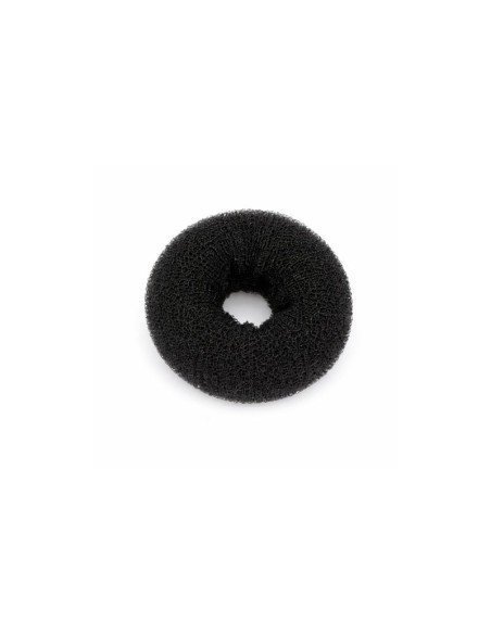 Relleno Para Moño Donut Redondo Pequeño Negro Asuer