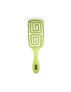Cepillo Pala Eco Biodegradable Cuadrado Pequeño Verde Asuer