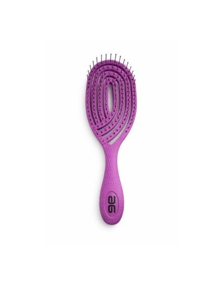 Cepillo Desenredante Eco Biodegradable Oval Violeta Asuer