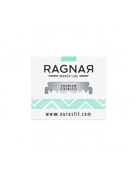 Ragnar Cuchillas Afeitar Partidas Media Hoja Platino 100 Uds