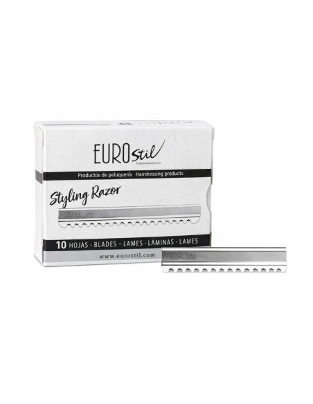 Eurostil Cuchillas Styling Razor 10 Hojas Recambio