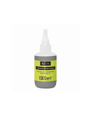 Eurostil Bote Adhesivo Cortina Cabello Negro 50 Ml