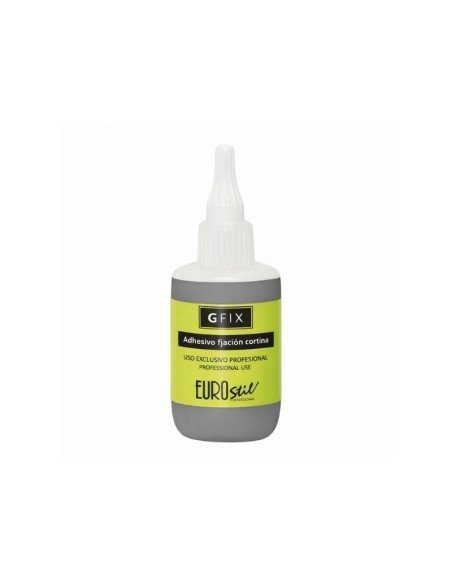 Eurostil Bote Adhesivo Cortina Cabello Negro 50 Ml