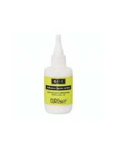 Eurostil Bote Adhesivo Cortina Cabello Blanco 50 Ml