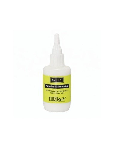 Eurostil Bote Adhesivo Cortina Cabello Blanco 50 Ml