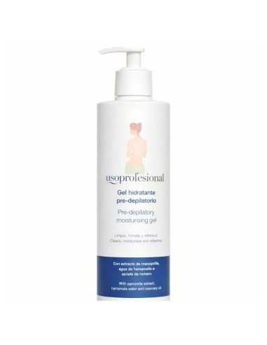 Uso Profesional Gel Hidratante Pre-Depilatorio 500 Ml