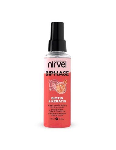 Nirvel Biphase Biotin & Keratin Acondicionador Bifásico Reestructurante 100 Ml