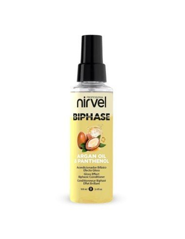 Nirvel Biphase Argan & Pantenol Acondicionador Bifásico Brillo 100 Ml